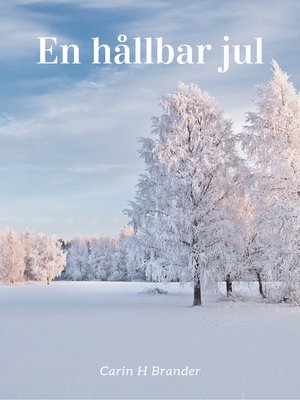 cover image of En hållbar jul